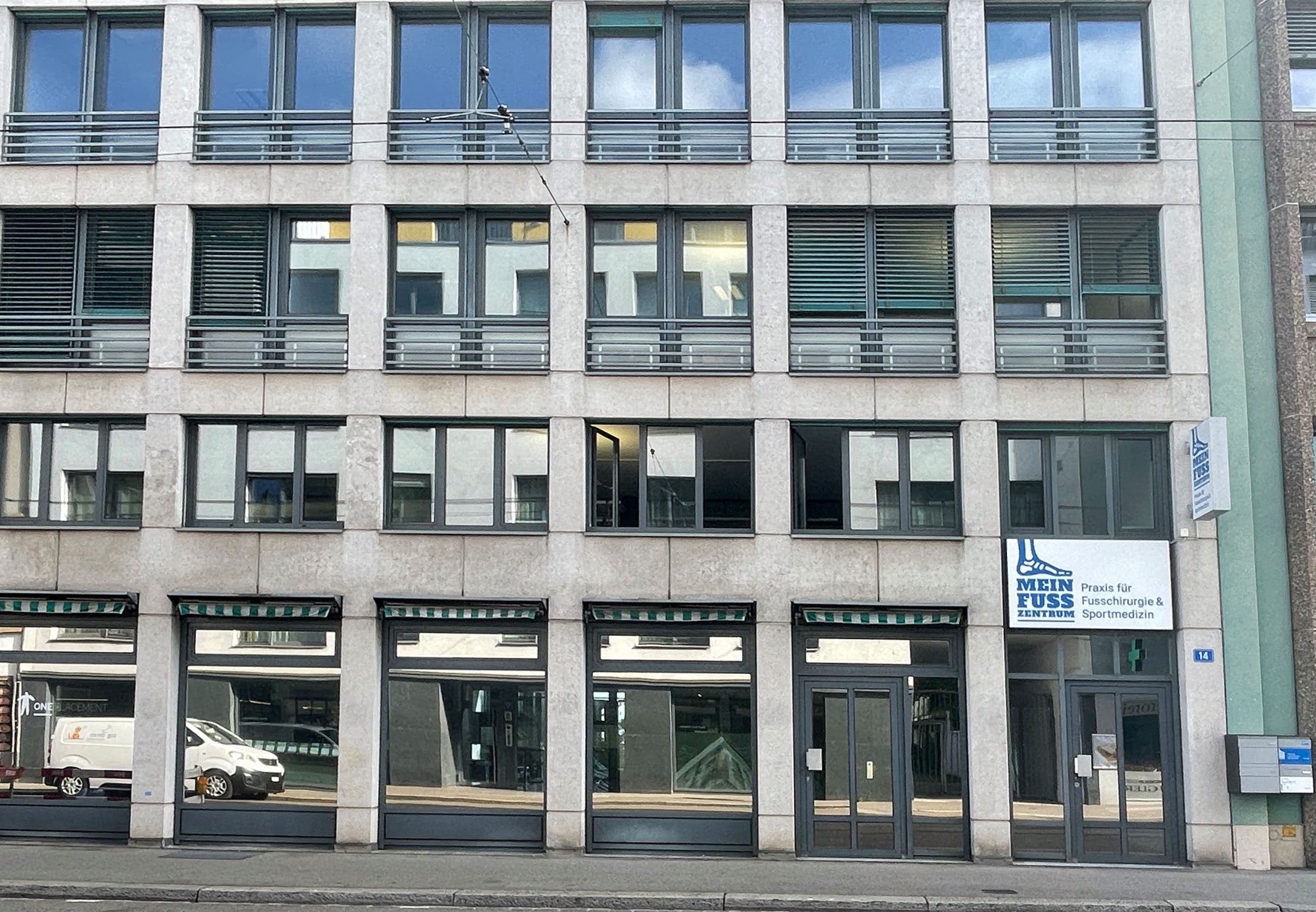 Aussenansicht der Allschwilerstrasse