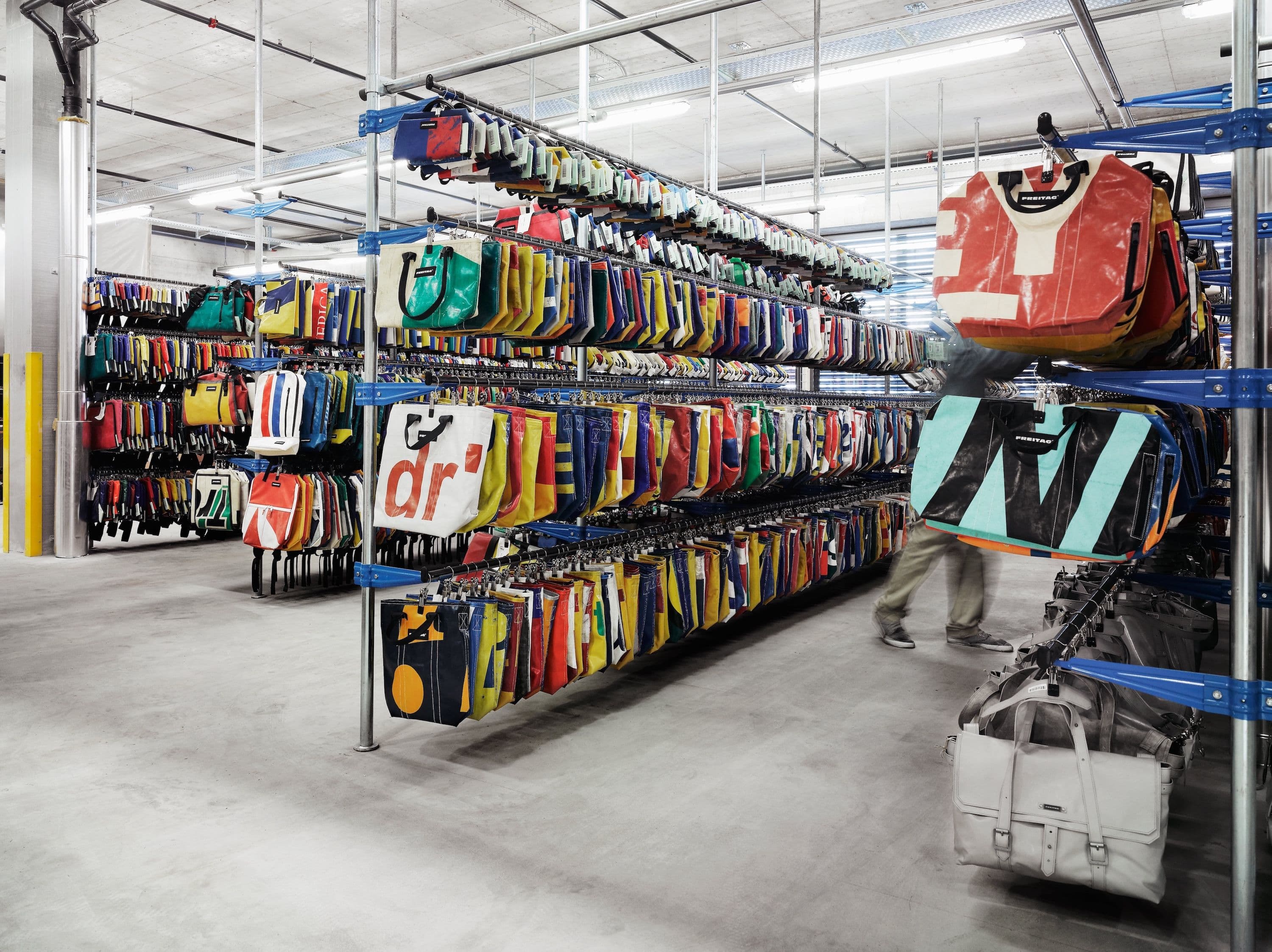 Online-Store von Freitag. Foto: Roland Tännler