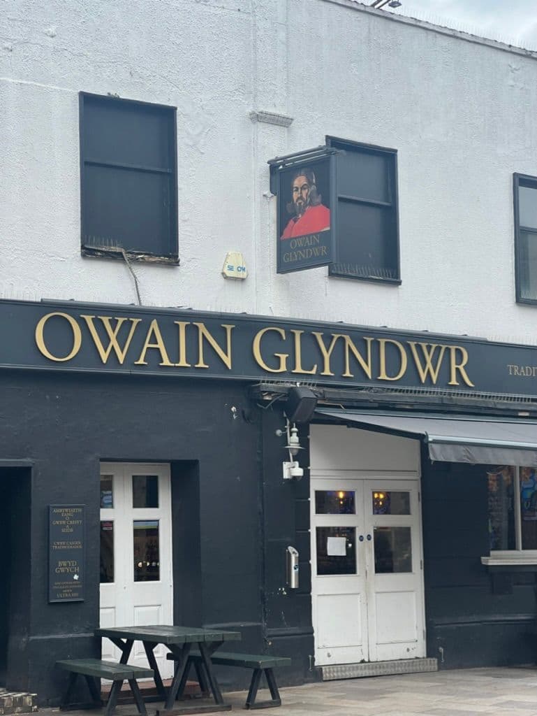 Owain Glyndŵr Pub in Cardiff. (Photo: Olivia Frigo-Charles)